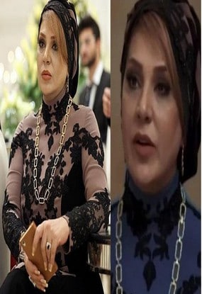 لباس نسرین مقانلو در سریال دل